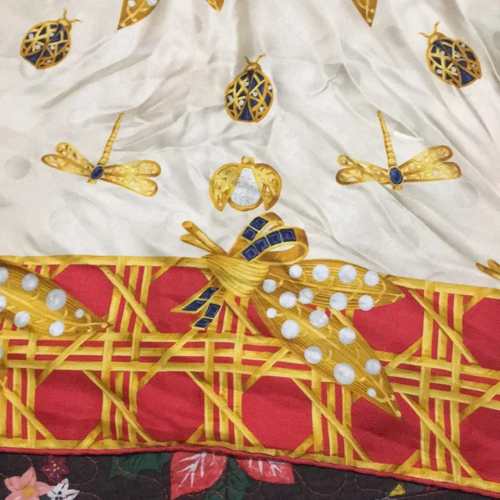 Vintage Dior silk scarf